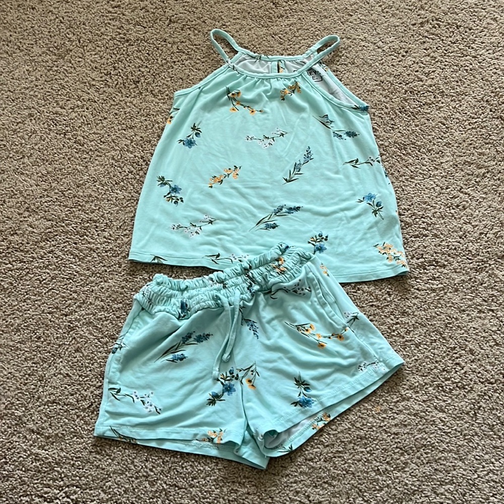 Bailey Lane/2piece short set/light blue/size XS (4-5)